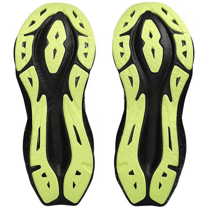 Tenis Asics NOVABLAST 3 LE Running Negro Verde Mujer