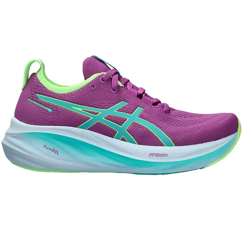 Tenis Asics GEL NIMBUS 26 LS Morado Mujer
