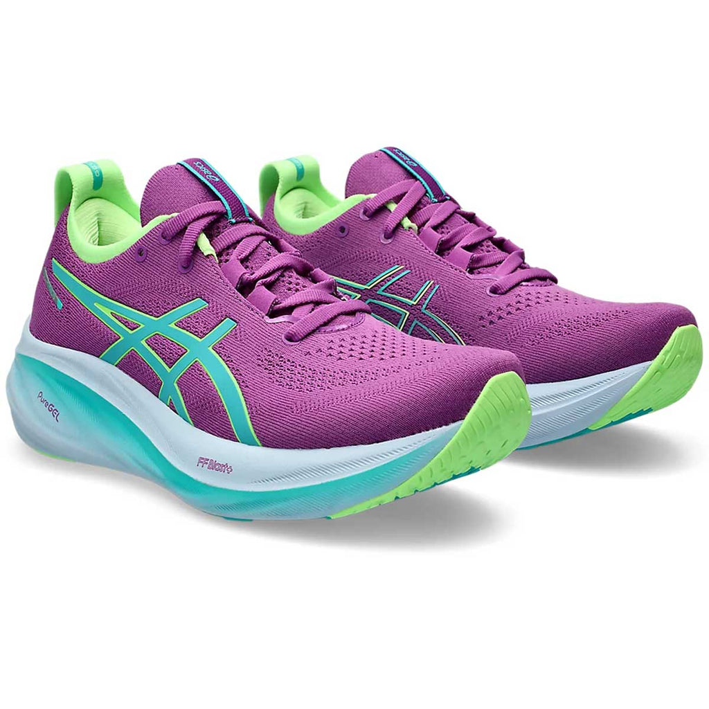 Tenis Asics GEL NIMBUS 26 LS Morado Mujer