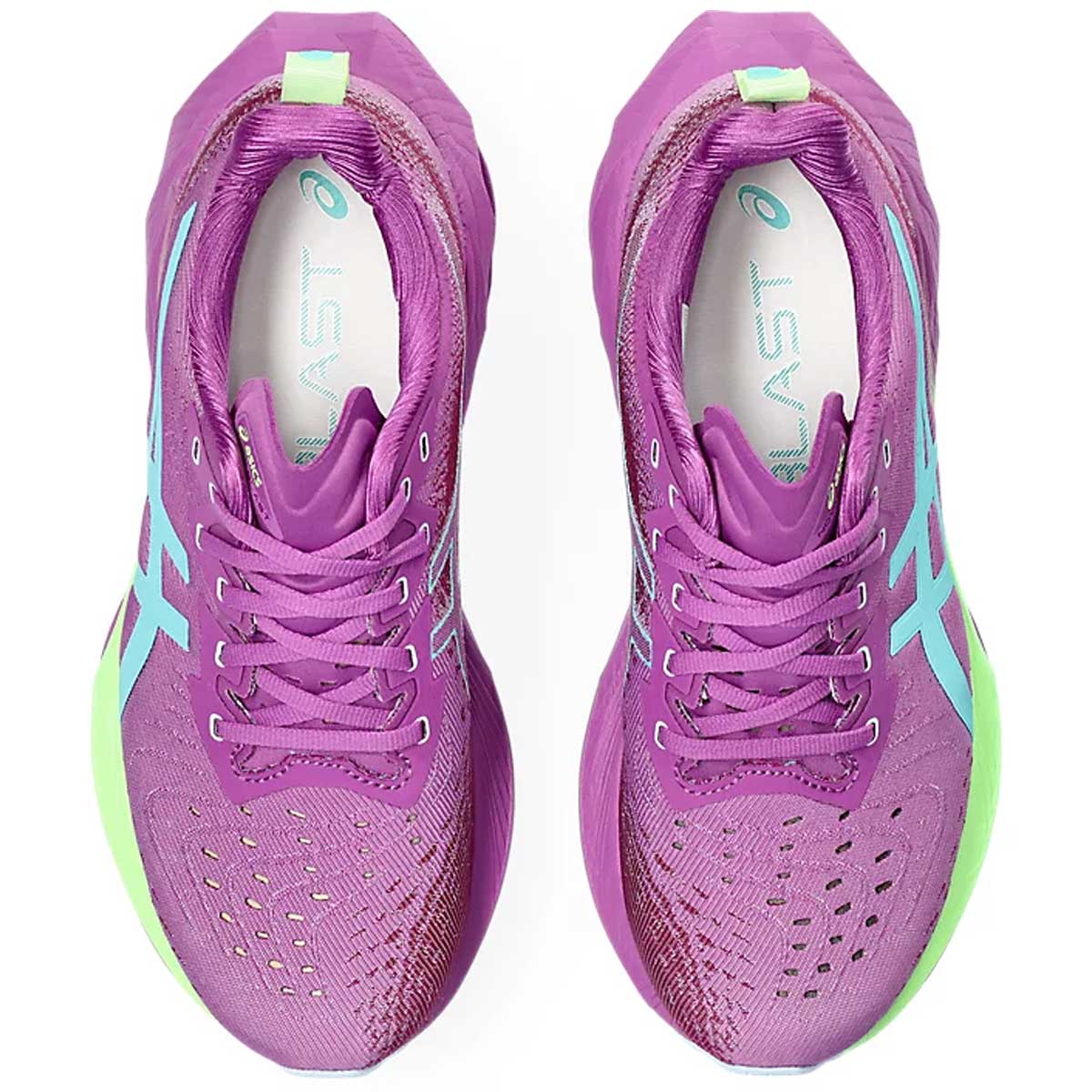 Tenis Asics NOVABLAST 4 LS Morado Mujer