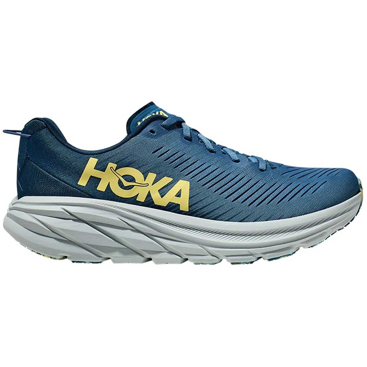 Tenis Hoka Running RINCON 3 Azul Acero Hombre