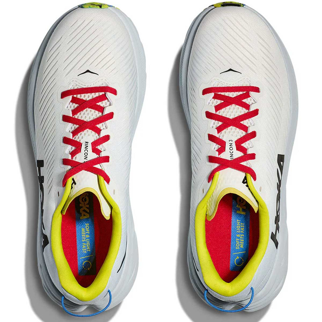 Tenis Hoka Running RINCON 3 Blanco Multi Hombre