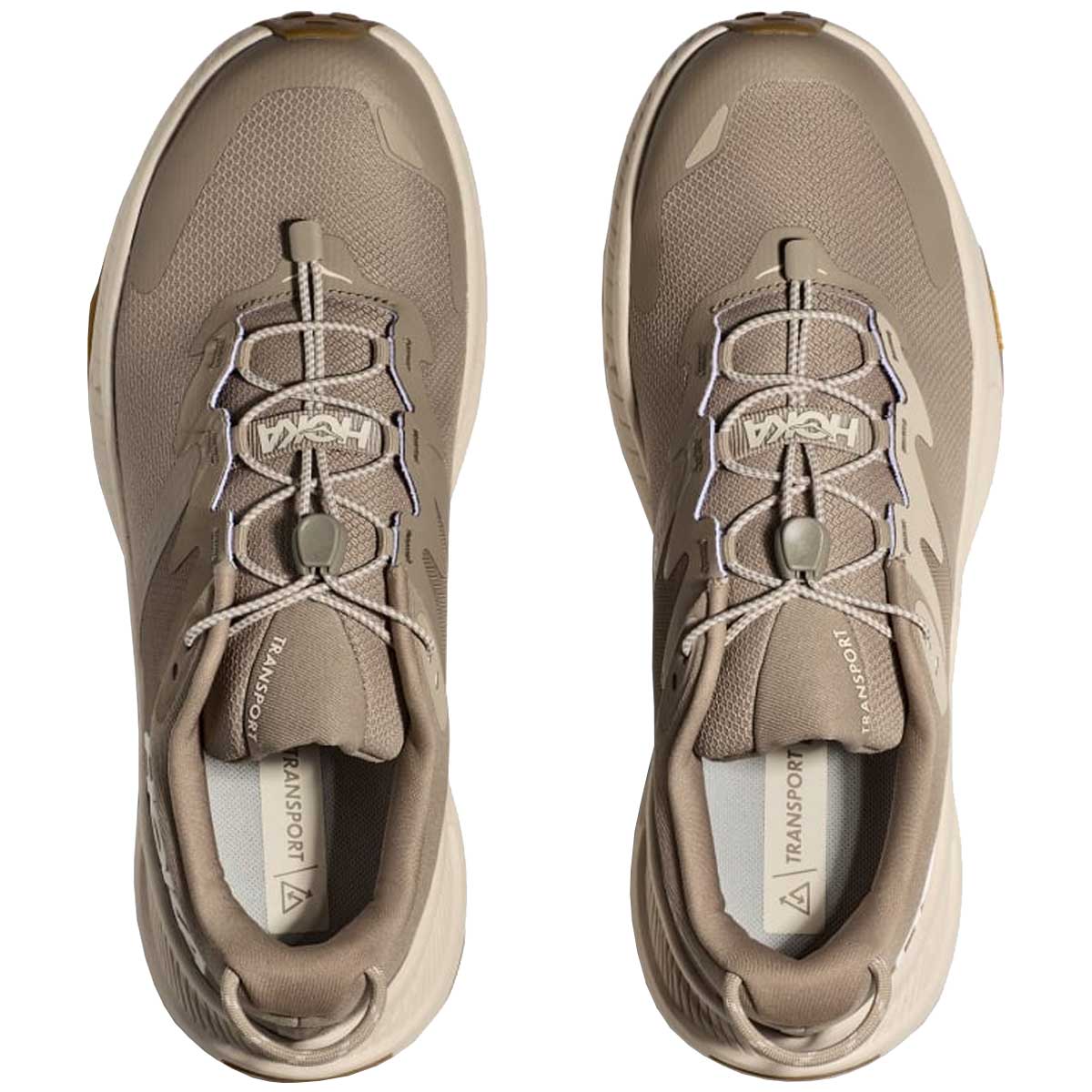 Tenis Hoka Hiking TRANSPORT Gris Beige Hombre