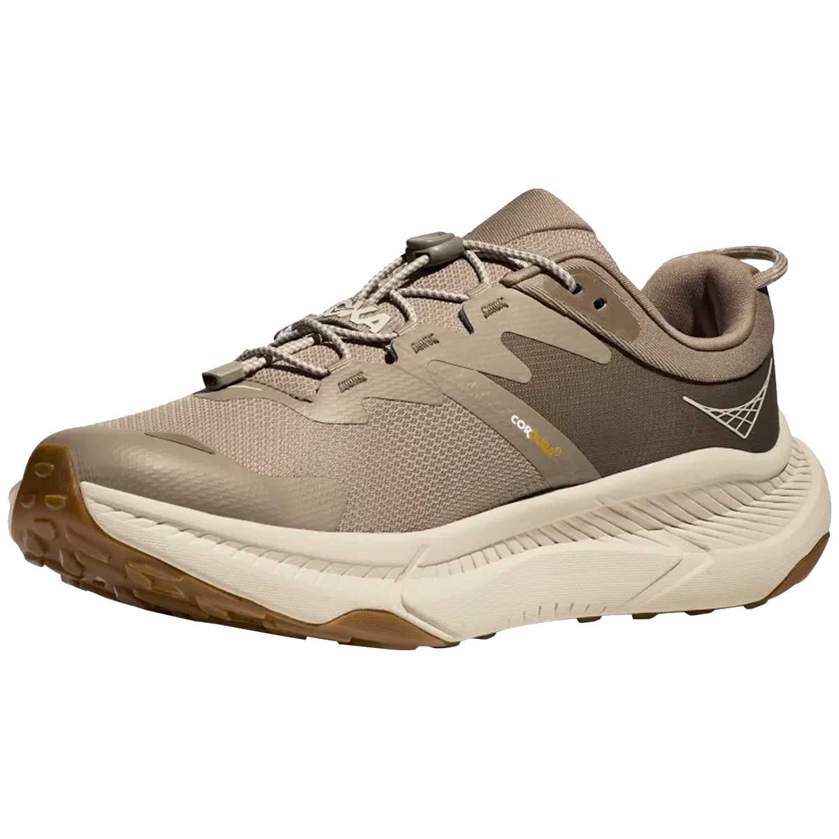 Tenis Hoka Hiking TRANSPORT Gris Beige Hombre