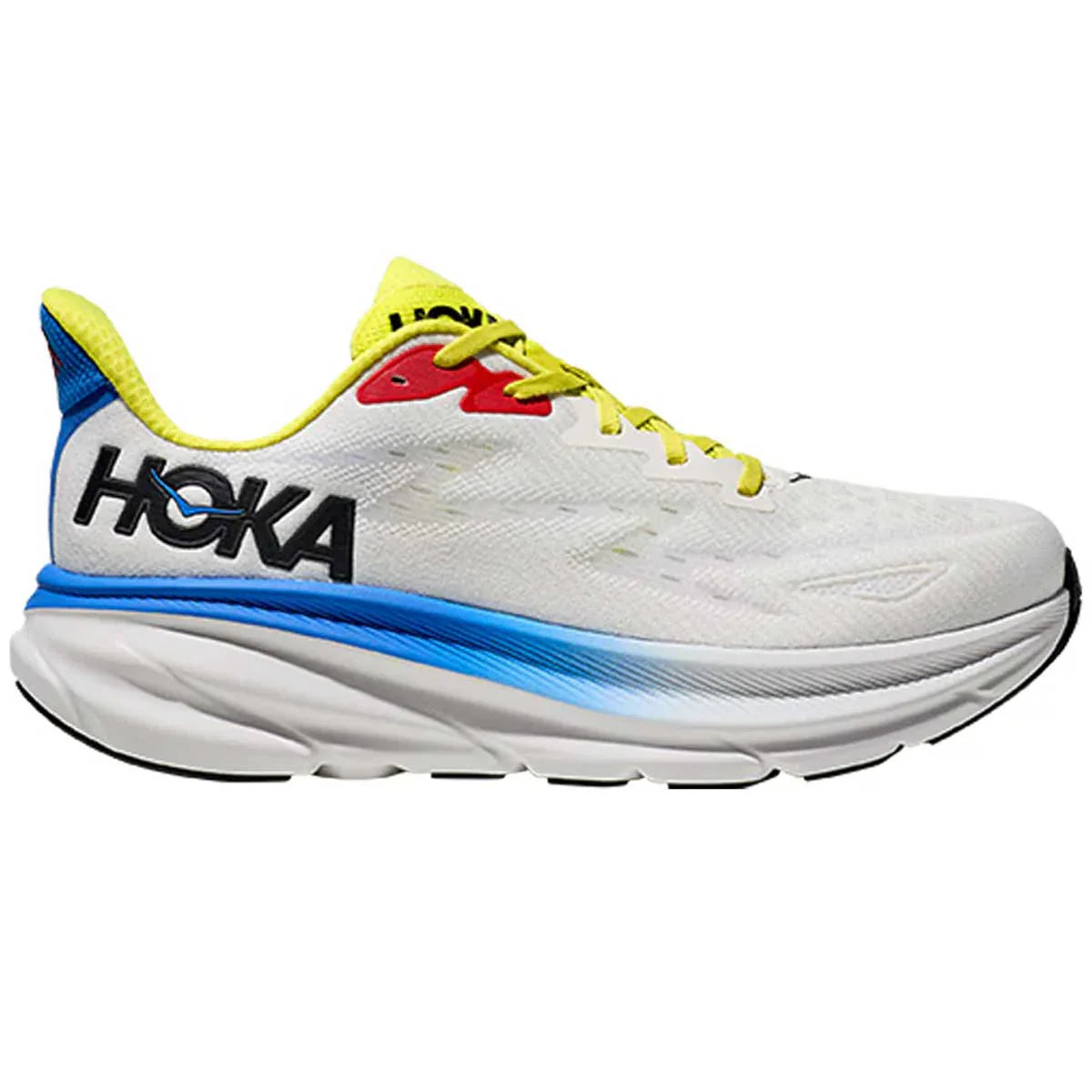 Tenis Hoka CLIFTON 9 Running Blanco Azul Hombre