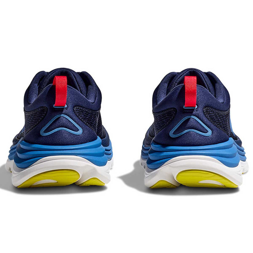 Tenis Hoka Running GAVIOTA 5 Azul Naranja Hombre