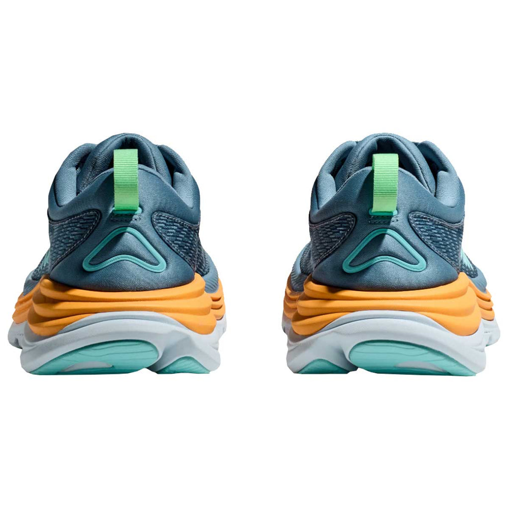 Tenis Hoka Running GAVIOTA 5 Azul Naranja Hombre