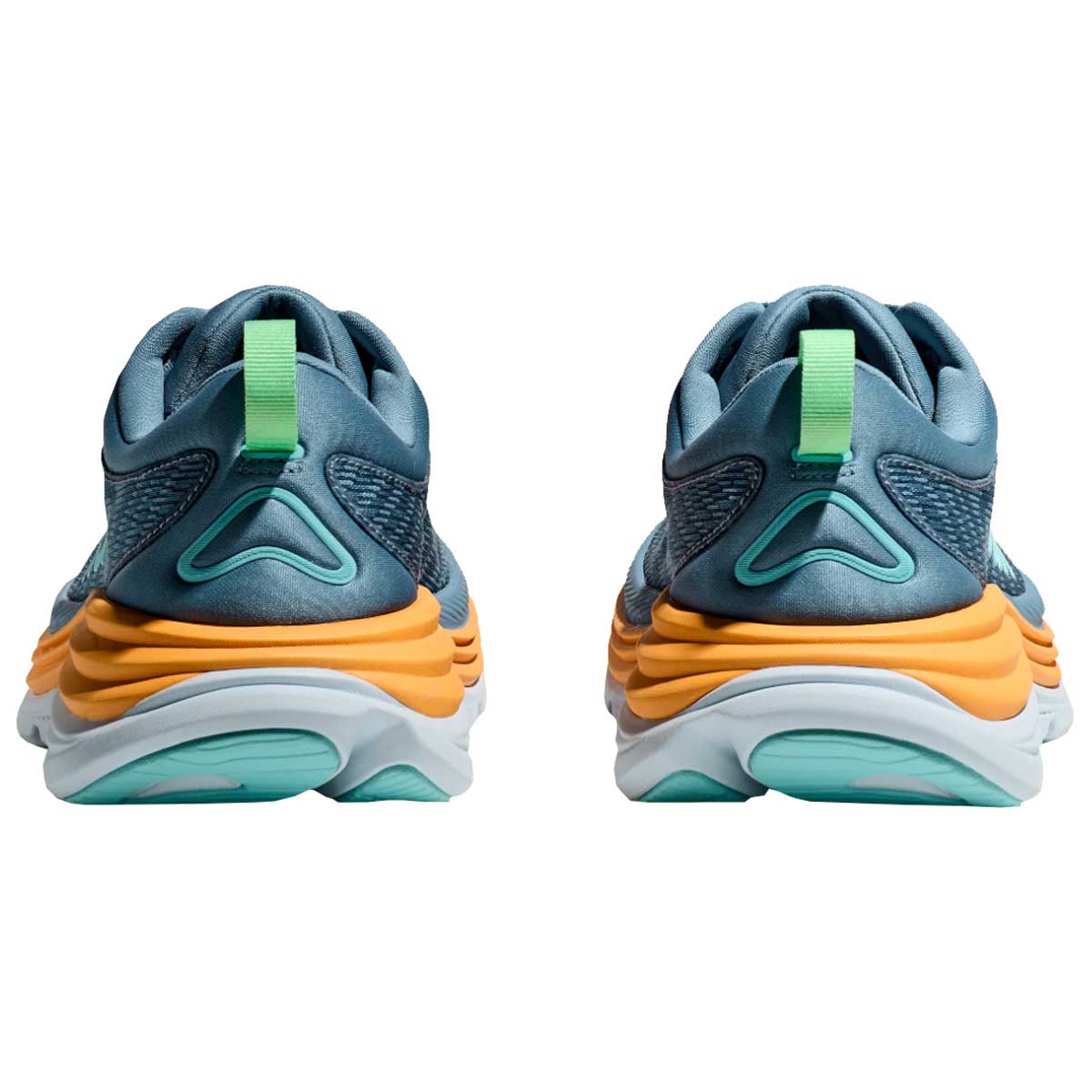 Tenis Hoka Running GAVIOTA 5 Azul Naranja Hombre