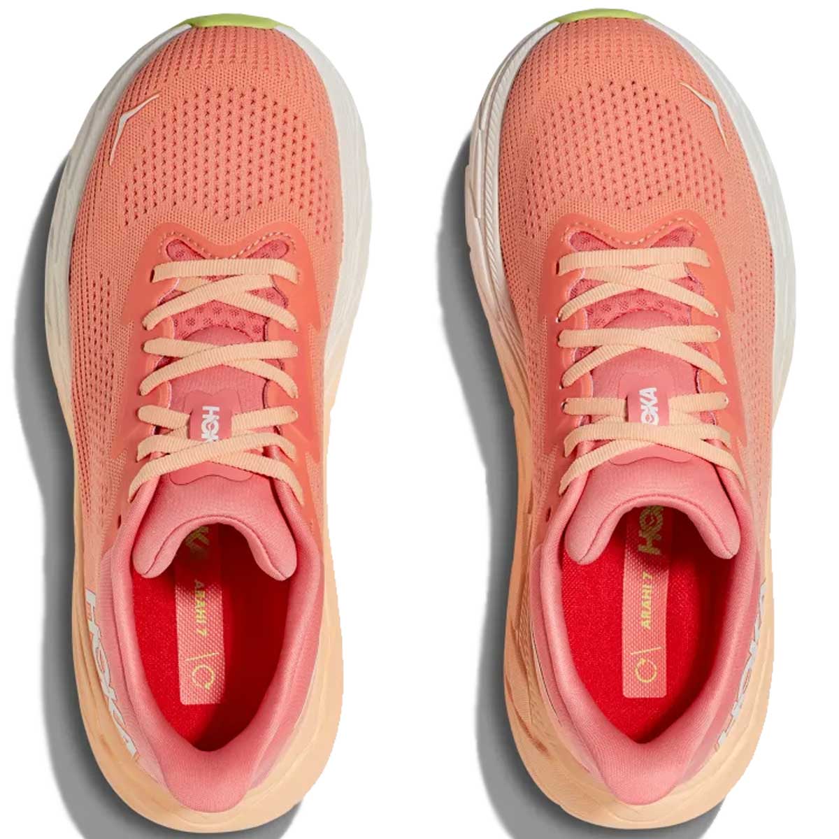 Tenis Hoka ARAHI 7 Naranja Rosa Mujer