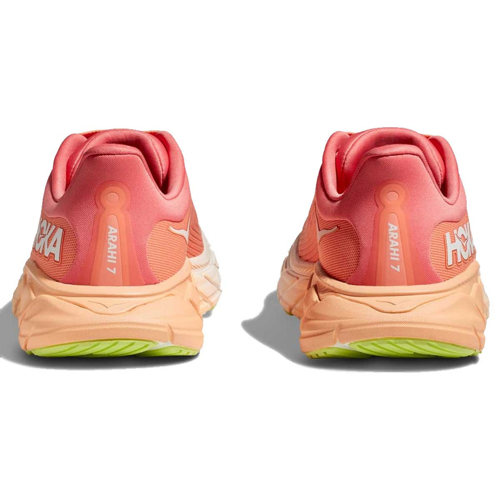 Tenis Hoka ARAHI 7 Naranja Rosa Mujer