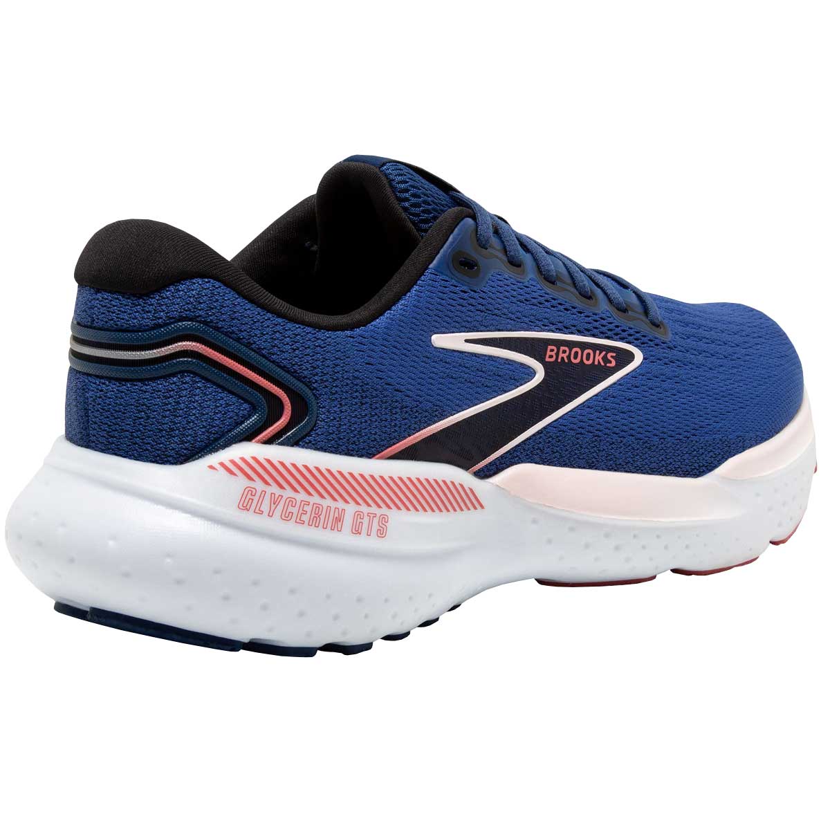 Tenis Running Brooks GLYCERIN GTS 21 Azul Blanco Mujer