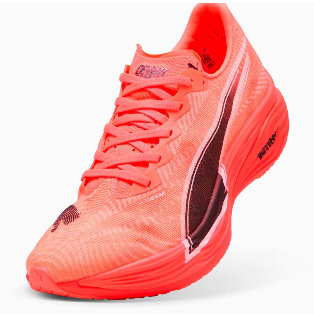 Tenis Puma DEVIATE NITRO ELITE 3 Naranja Brillante