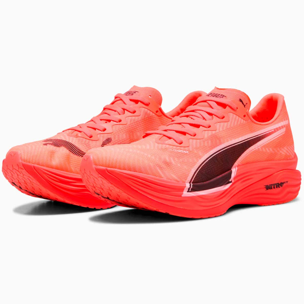 Tenis Puma DEVIATE NITRO ELITE 3 Naranja Brillante