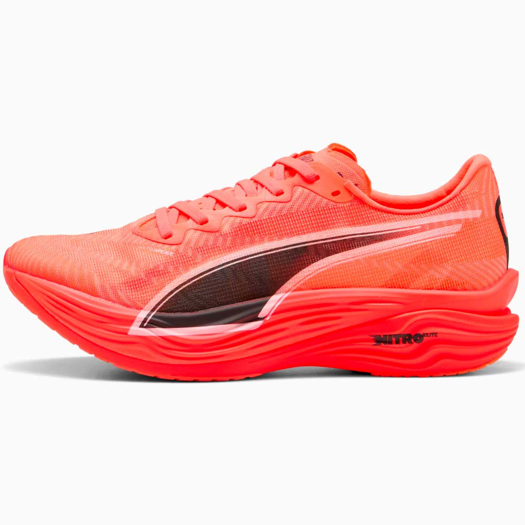 Tenis Puma DEVIATE NITRO ELITE 3 Naranja Brillante