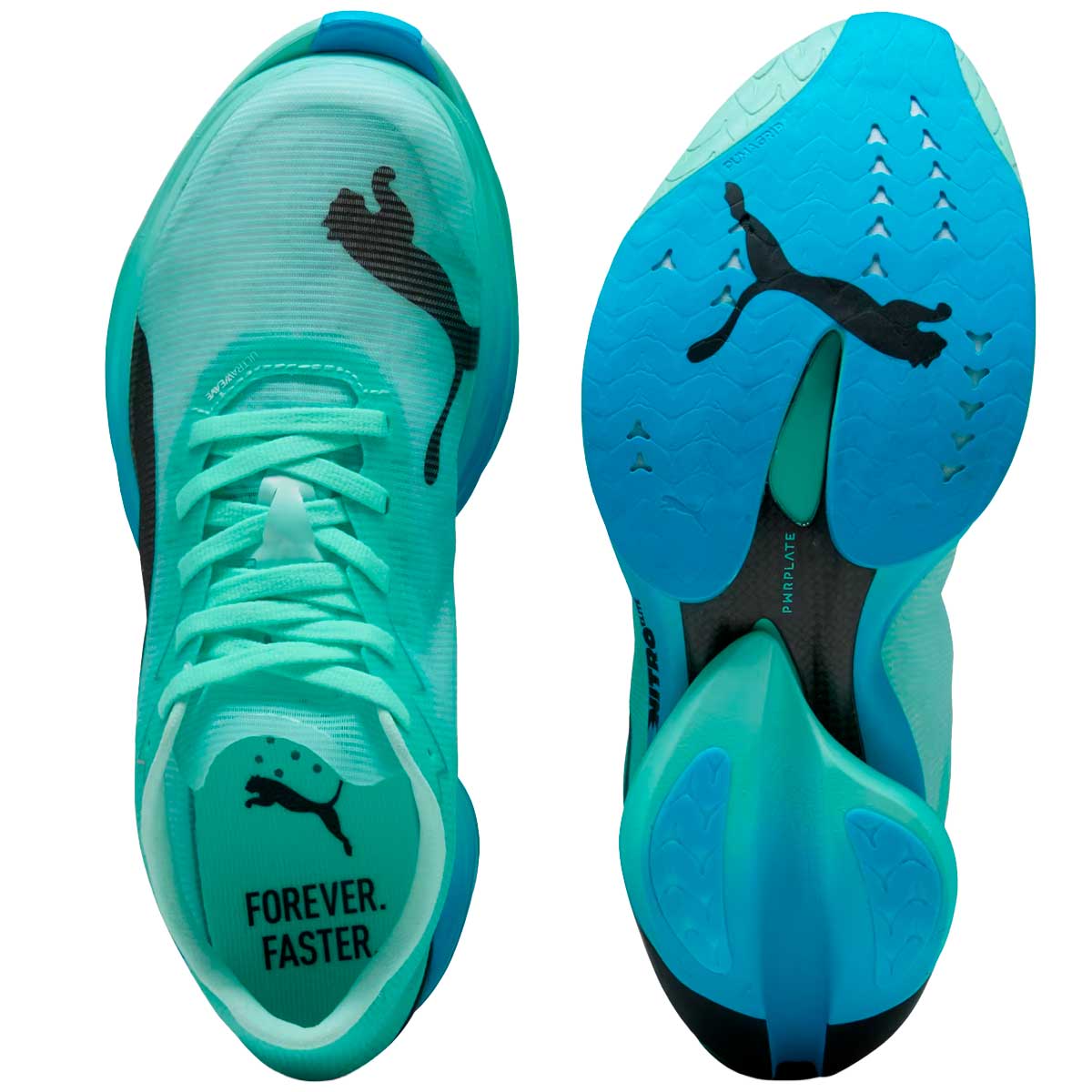 Tenis Puma Run FAST-R NITRO ELITE 3 Azul Menta