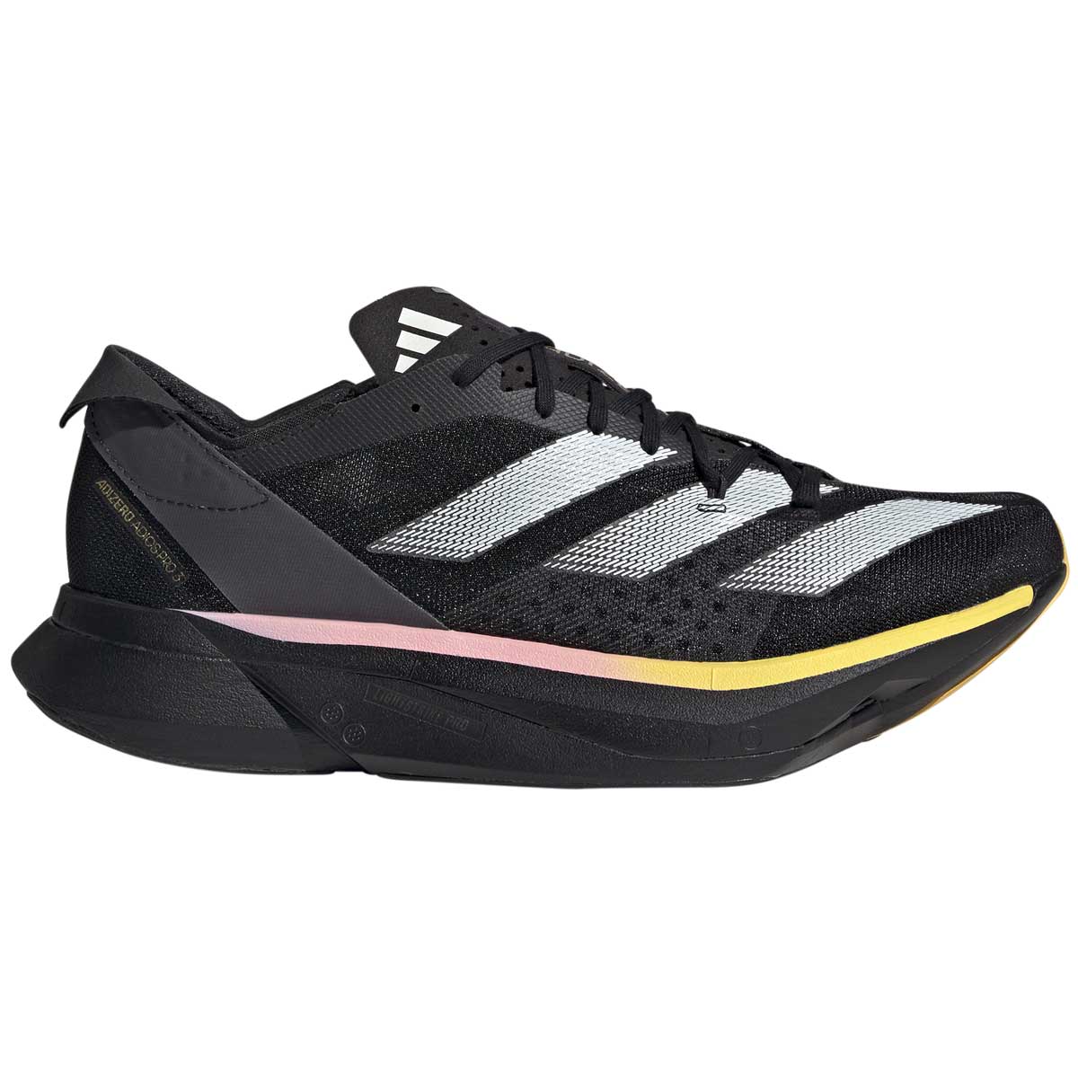 Tenis Adidas ADIZERO ADIOS PRO 3 Negro Blanco Hombre