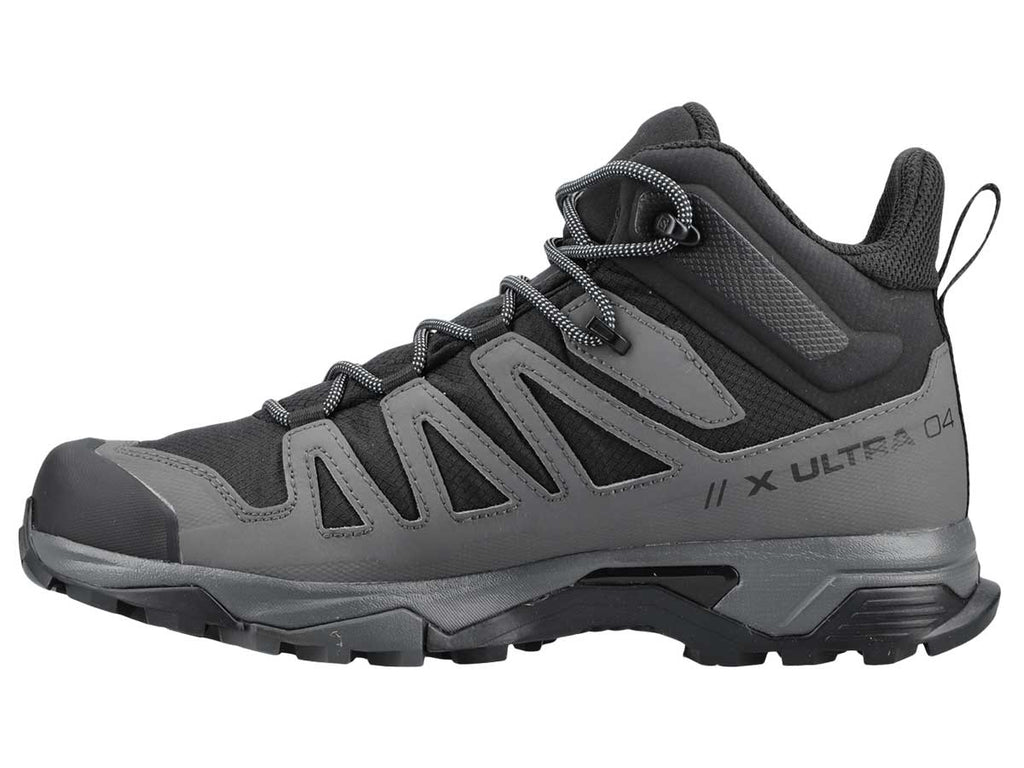 Botas Senderismo Salomon X ULTRA 4 MID GTX Negro Gris Hombre