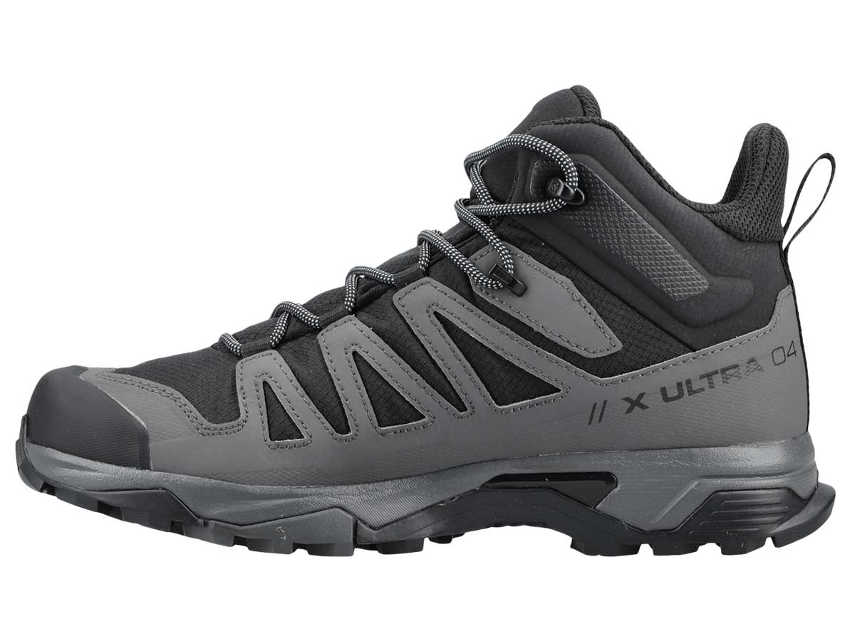Botas Senderismo Salomon X ULTRA 4 MID GTX Negro Gris Hombre