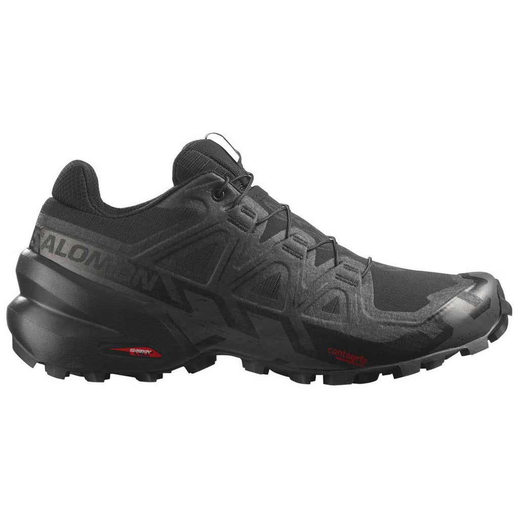 Tenis Salomon Trail Running SPEEDCROSS 6 Negro Full Mujer