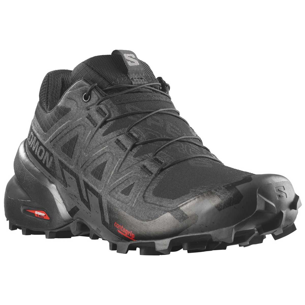 Tenis Salomon Trail Running SPEEDCROSS 6 Negro Full Mujer