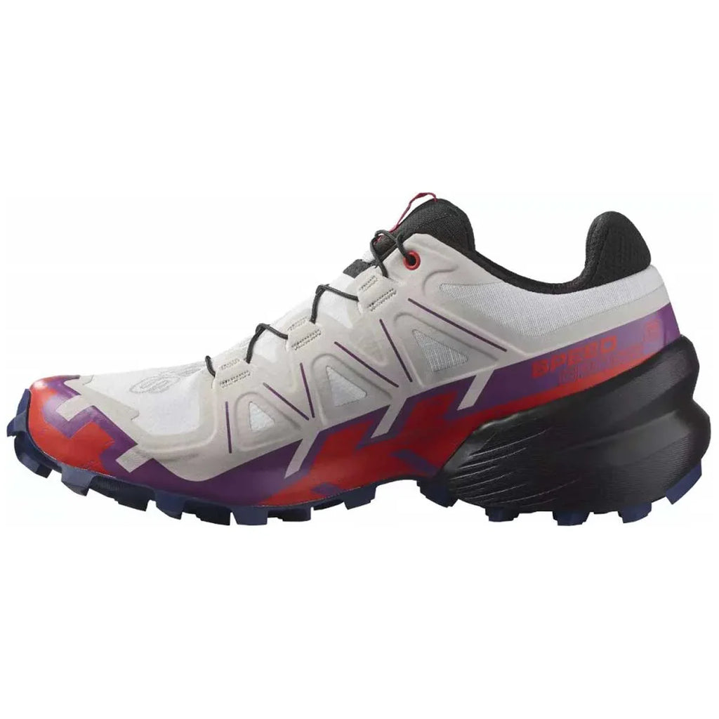 Tenis Salomon Trail Running SPEEDCROSS 6 Blanco Mujer