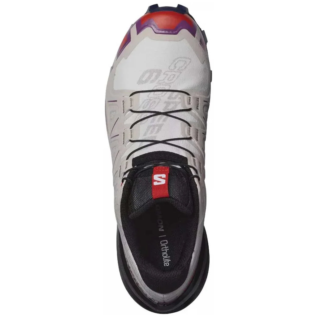 Tenis Salomon Trail Running SPEEDCROSS 6 Blanco Mujer