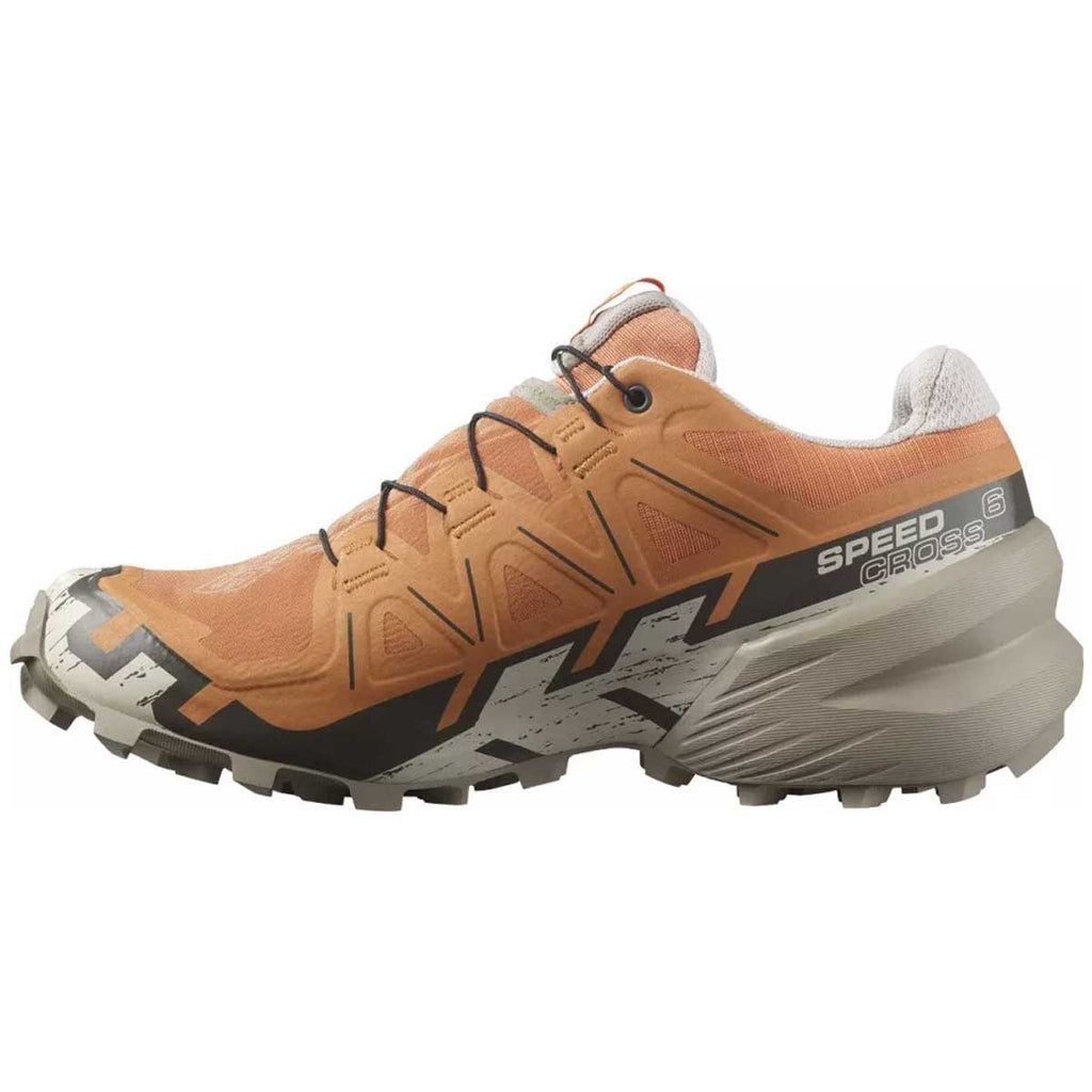 Tenis Salomon Trail Running SPEEDCROSS 6 GTX Café Mujer