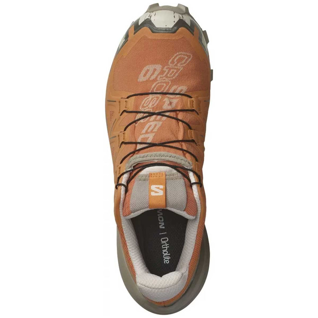 Tenis Salomon Trail Running SPEEDCROSS 6 GTX Café Mujer