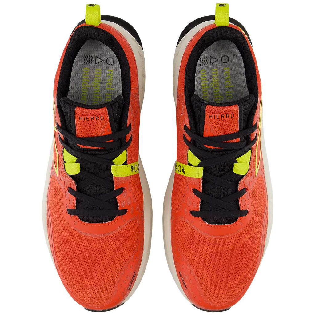 Tenis New Balance Hierro v8 Trail Running Naranja Hombre