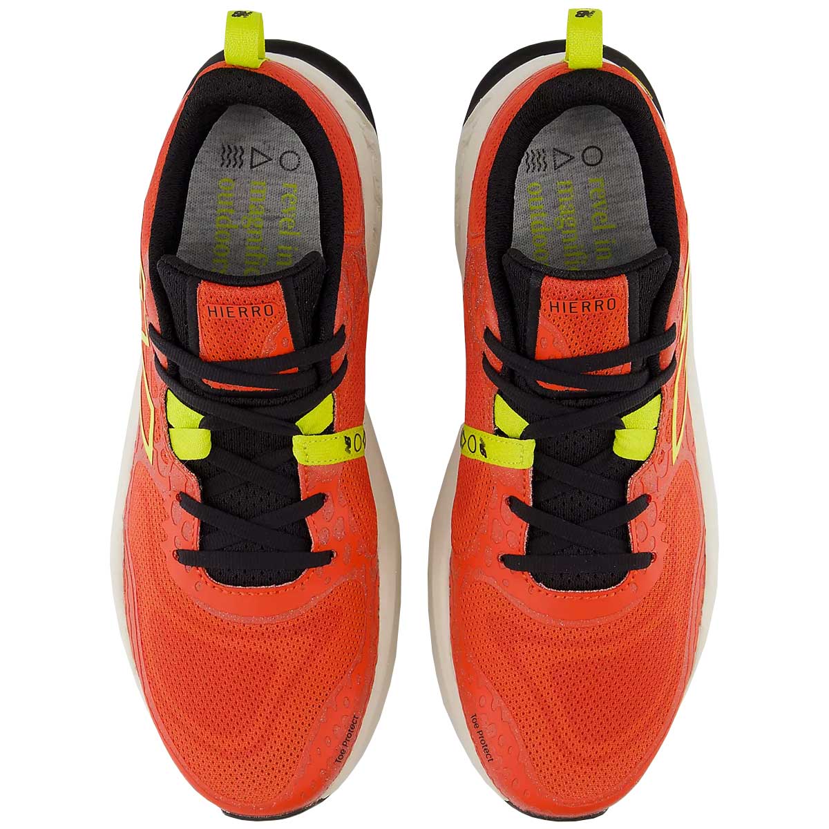 Tenis New Balance Hierro v8 Trail Running Naranja Hombre