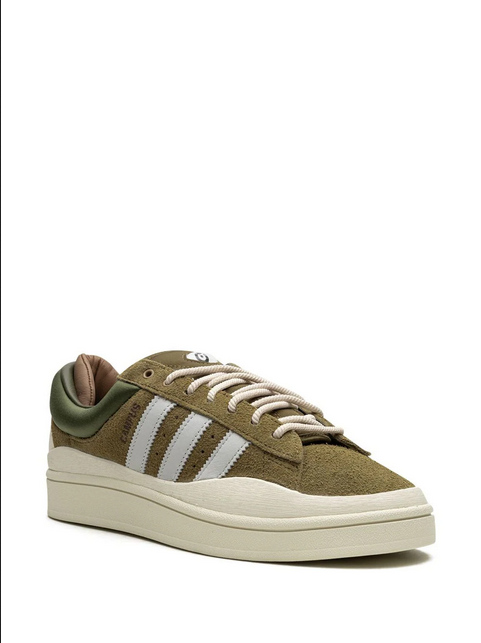 tenis Campus ""Light Olive"" de adidas x Bad Bunny"