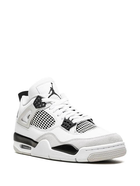 tenis Air Jordan 4 Retro "Military Black"