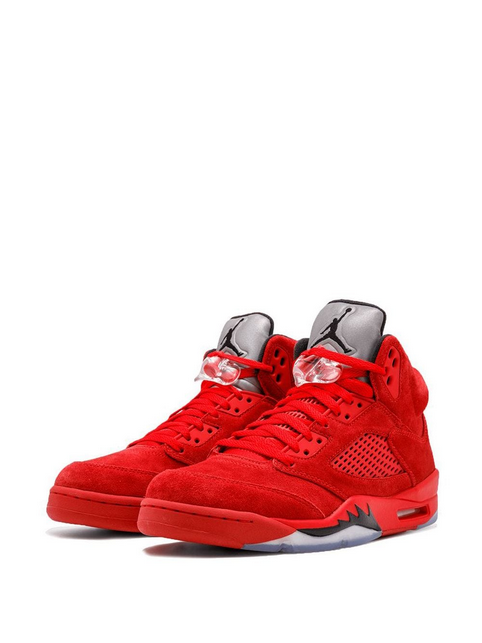 Air Jordan 5 Retro red suede