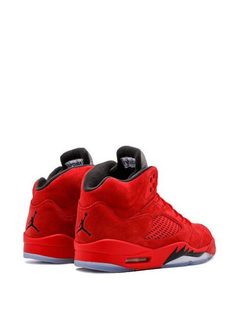 Air Jordan 5 Retro red suede