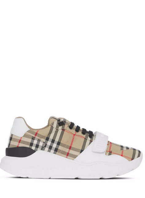 Burberry  tenis con motivo Vintage Check mujer