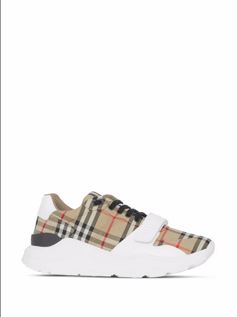 Burberry  tenis con motivo Vintage Check mujer
