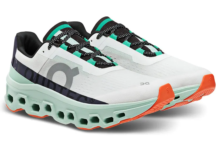 On Cloudmonster Zapatillas blancas para mujer