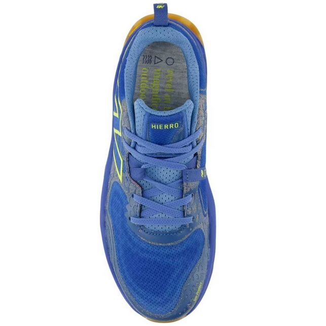 Tenis New Balance Hierro v8 Trail Running Azul Hombre