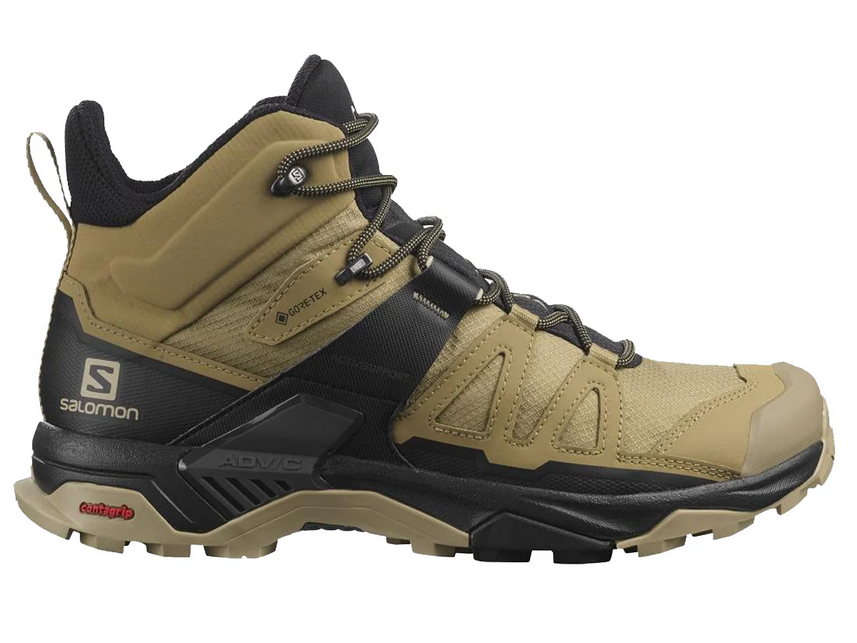 Botas Senderismo Salomon X-ULTRA 4 MID GTX Café Hombre