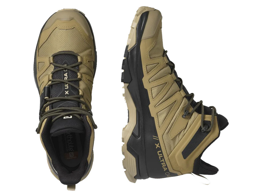 Botas Senderismo Salomon X-ULTRA 4 MID GTX Café Hombre