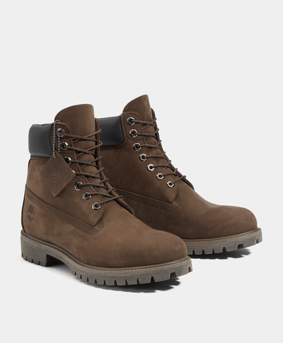 Bota Timberland Premium 6 Inch Waterproof para Hombre, Café