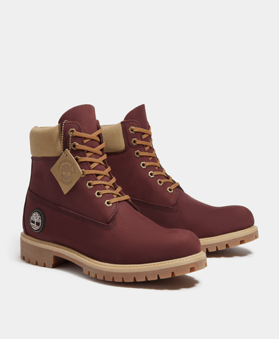 Botas Premium 6 Inch Impermeables Waterproof Para Hombre, Vino