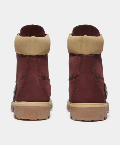 Botas Premium 6 Inch Impermeables Waterproof Para Hombre, Vino