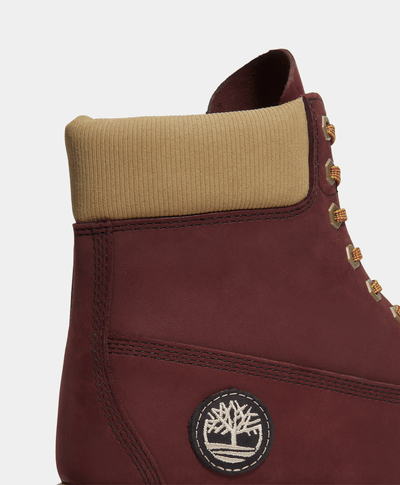 Botas Premium 6 Inch Impermeables Waterproof Para Hombre, Vino