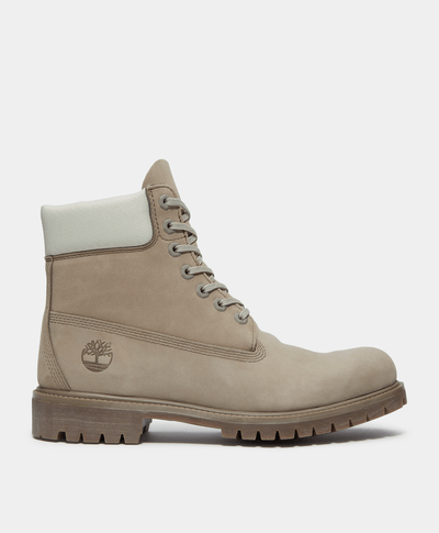 Botas Timberland Premium 6 Inch Waterproof Para Hombre, Gris