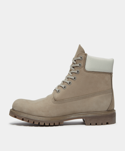 Botas Timberland Premium 6 Inch Waterproof Para Hombre, Gris