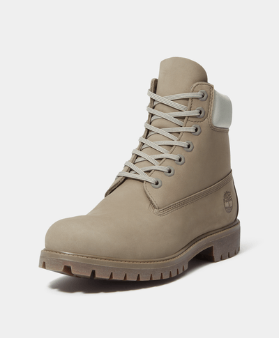 Botas Timberland Premium 6 Inch Waterproof Para Hombre, Gris