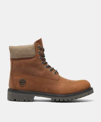 Botas Premium 6 Inch Impermeables Waterproof Para Hombre, Naranja