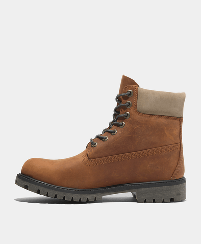 Botas Premium 6 Inch Impermeables Waterproof Para Hombre, Naranja