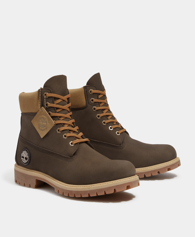 Botas Premium 6 Inch Impermeables Waterproof Para Hombre, Café